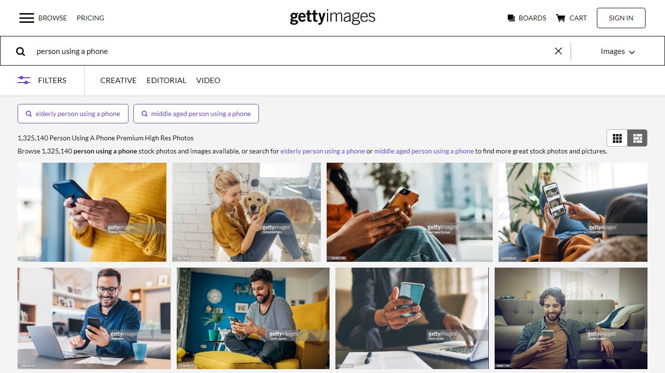 1,315,150 Person Using A Phone Premium High Res Photos