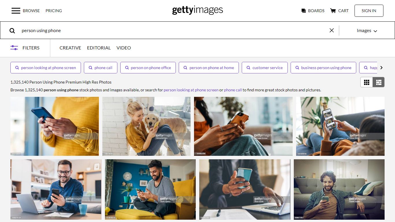 1,140,530 Person Using Phone Premium High Res Photos